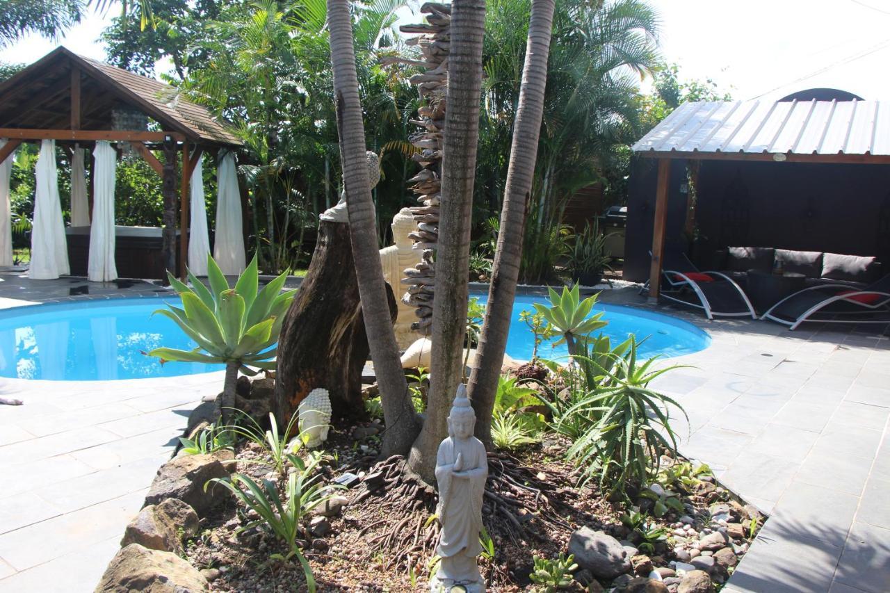 La Liane De Jade 974-Lodge Le Palissandre - Jacuzzi Privatif - Piscine Chauffee Le Bois de Nefles  Exterior photo