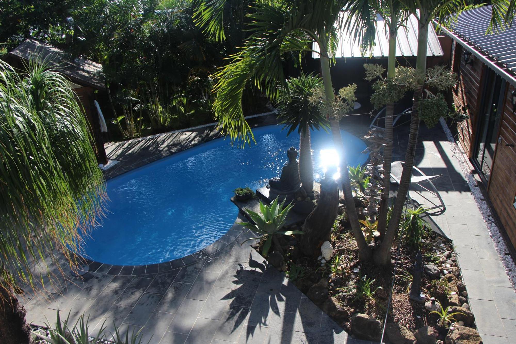 La Liane De Jade 974-Lodge Le Palissandre - Jacuzzi Privatif - Piscine Chauffee Le Bois de Nefles  Exterior photo